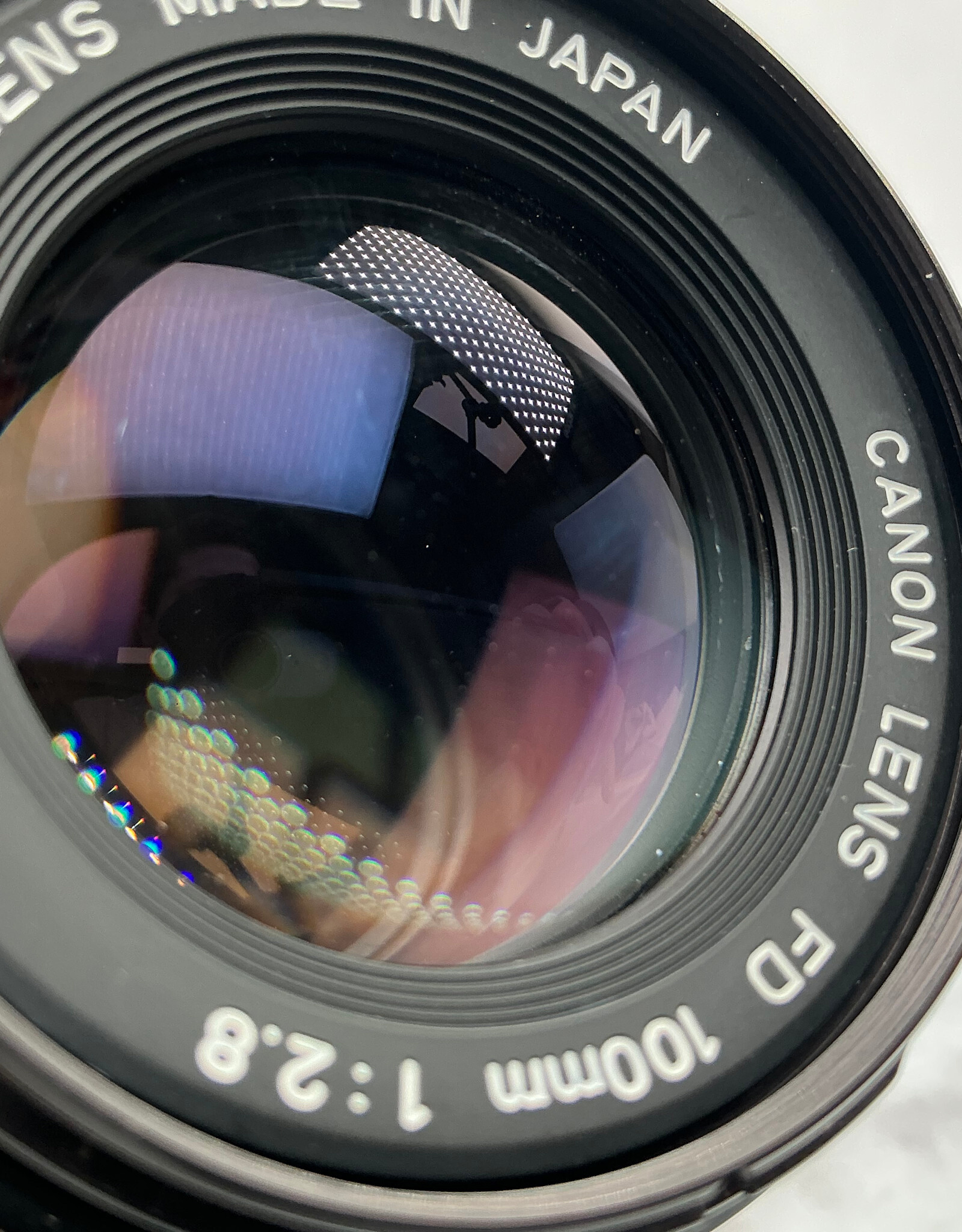 CANON Canon FD 100mm f2.8 Lens Used Fair