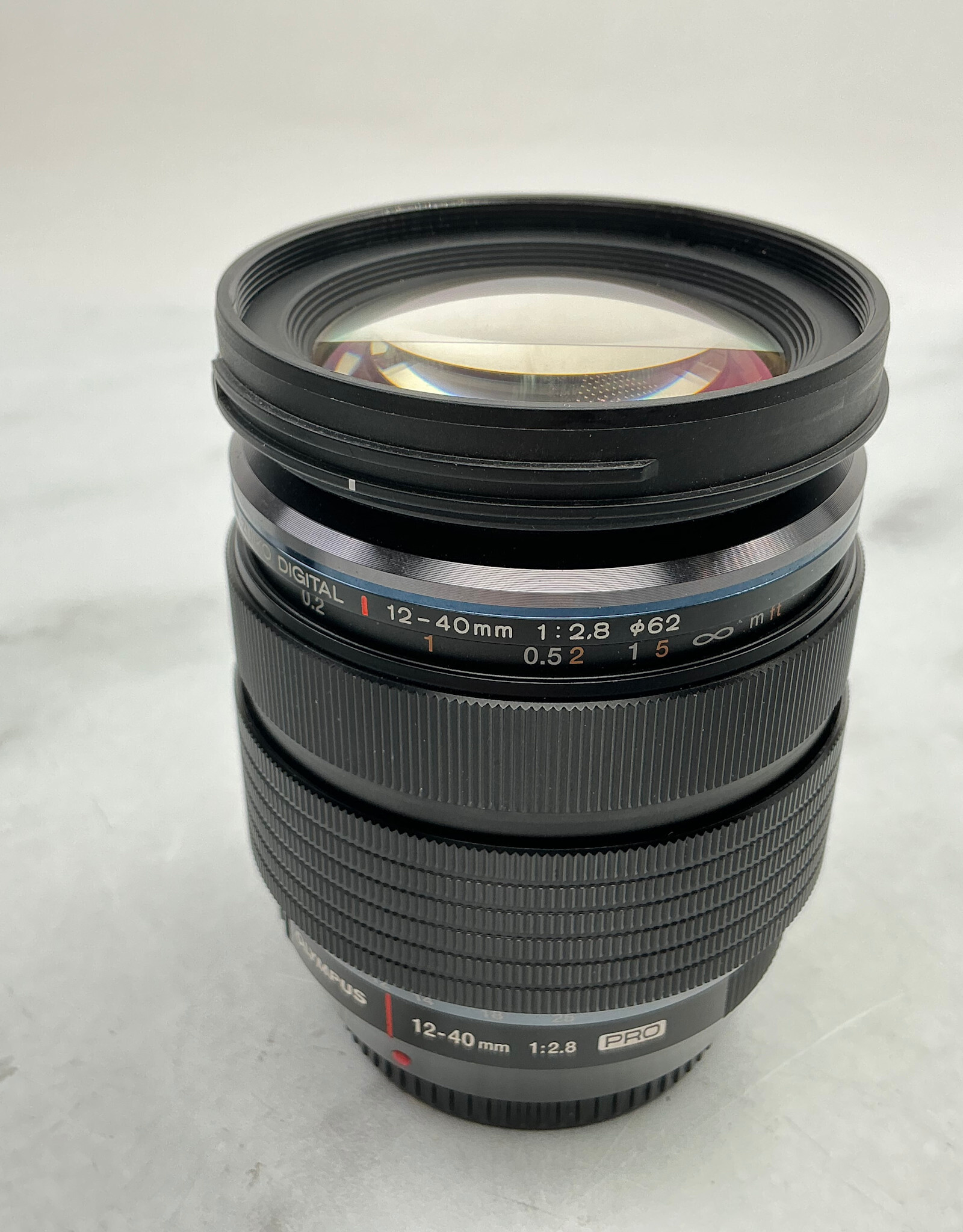 OLYMPUS Olympus 12-40mm f2.8 PRO Lens w/ Hood Used Good