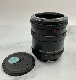 Vivitar Vivitar Extension Tube Set AT-4 FL-FD Canon 12,20,38 Used Good