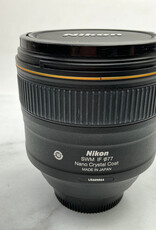 NIKON Nikon AF-S 85mm f1.4 G Lens w/hood Used Good
