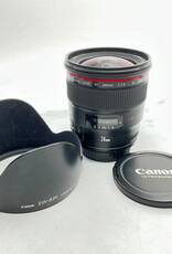 CANON Canon EF 24mm f1.4 L II USM  Lens w/ Hood Used Good