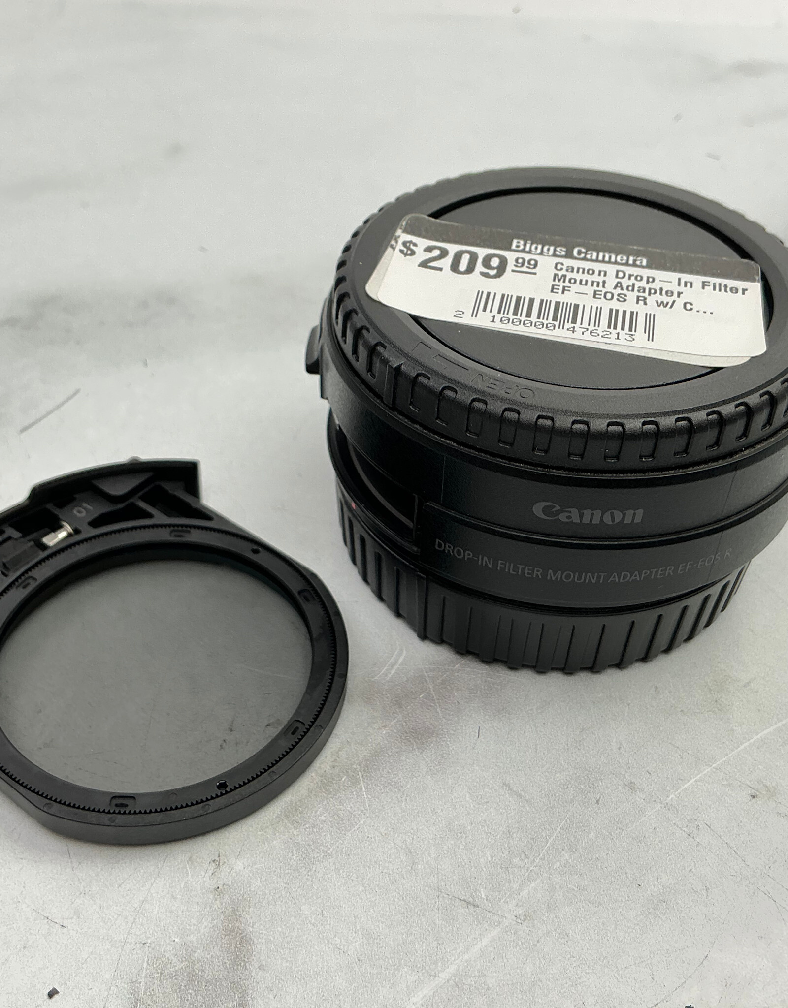 CANON Canon Drop-In Filter Mount Adapter EF-EOS R w/ CPL Used Good