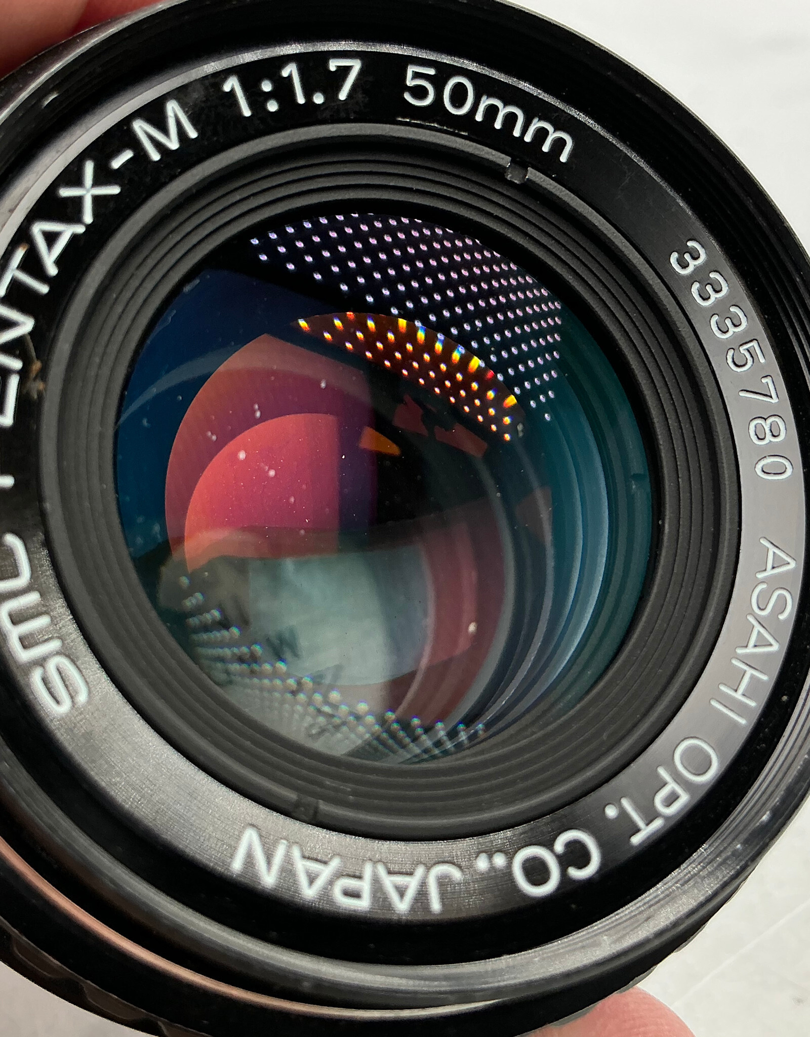 Pentax Pentax M SMC 50mm f1.7 Lens PK Used Good