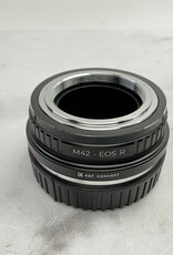 k&F M42- EOS R Lens Canon adapter K&F concept Used Good