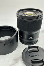 Lumix Panasonic Lumix 50mm f1.8 S Lens for L Mount Used EX