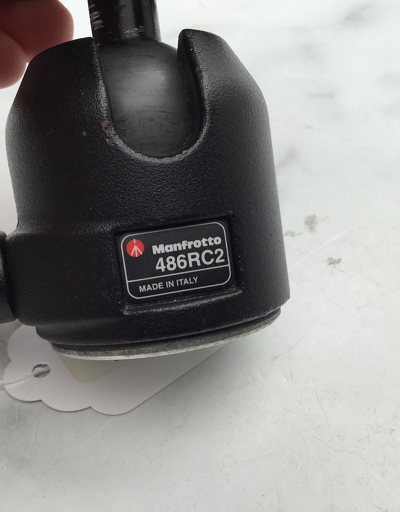 MANFROTTO Manfrotto 486RC2 Ball Head No QR Plate Used Fair