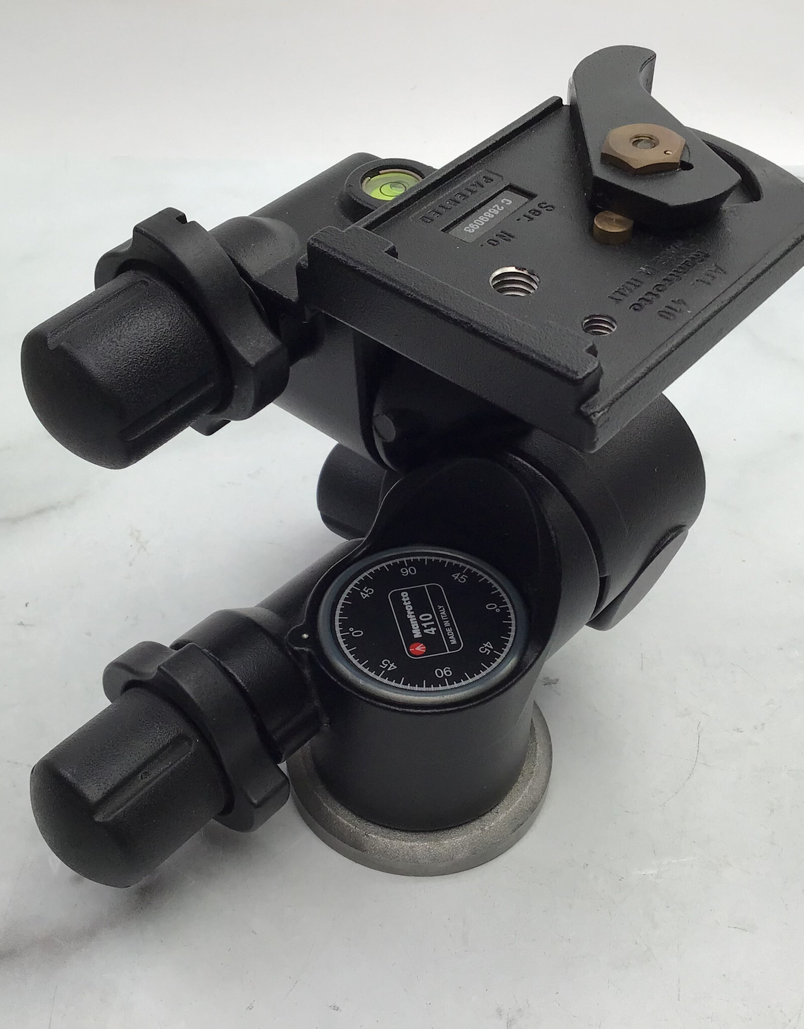 MANFROTTO Manfrotto 410 Junior Geared Head No Plate in Box Used Good