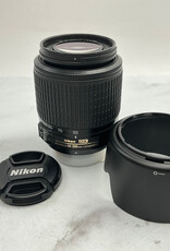 NIKON Nikon 55-200mm F4.5-5.6 DX lens w/hood Use Good