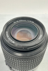 NIKON Nikon 55-200mm F4.5-5.6 DX lens w/hood Use Good