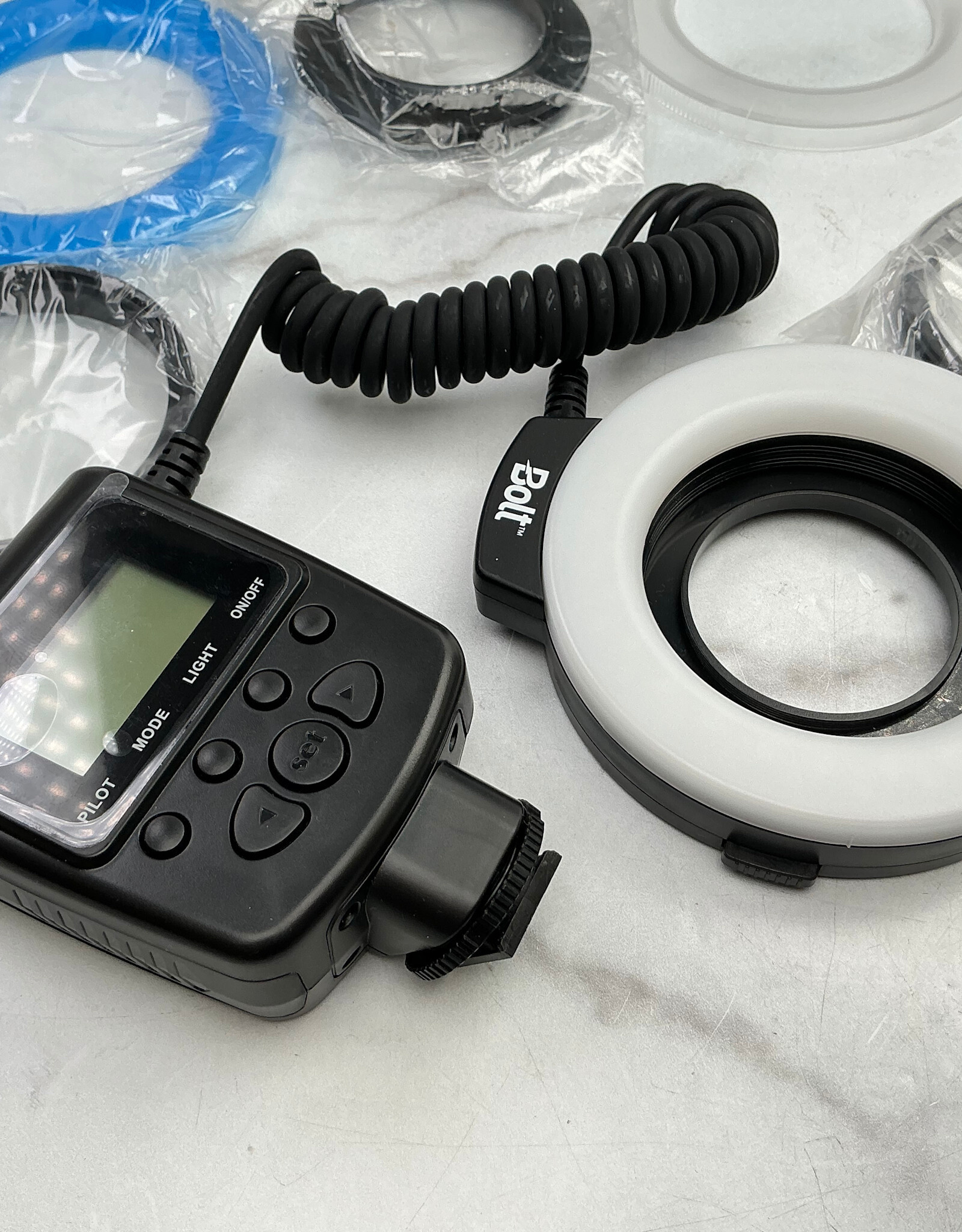 Bolt Bolt VM-110 LED Macro Ring Light in Box Used EX