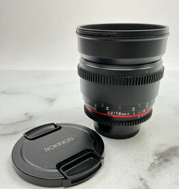 ROKINON Rokinon 16mm T2.2 ED AS UMC CS Lens for Nikon F Used Good