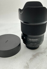 SIGMA Sigma 20mm f1.4 DG Lens for Nikon F w/ Hood Used Good SIGMA Sigma 20mm f1.4 DG Lens for Nikon F w/ Hood Used Good