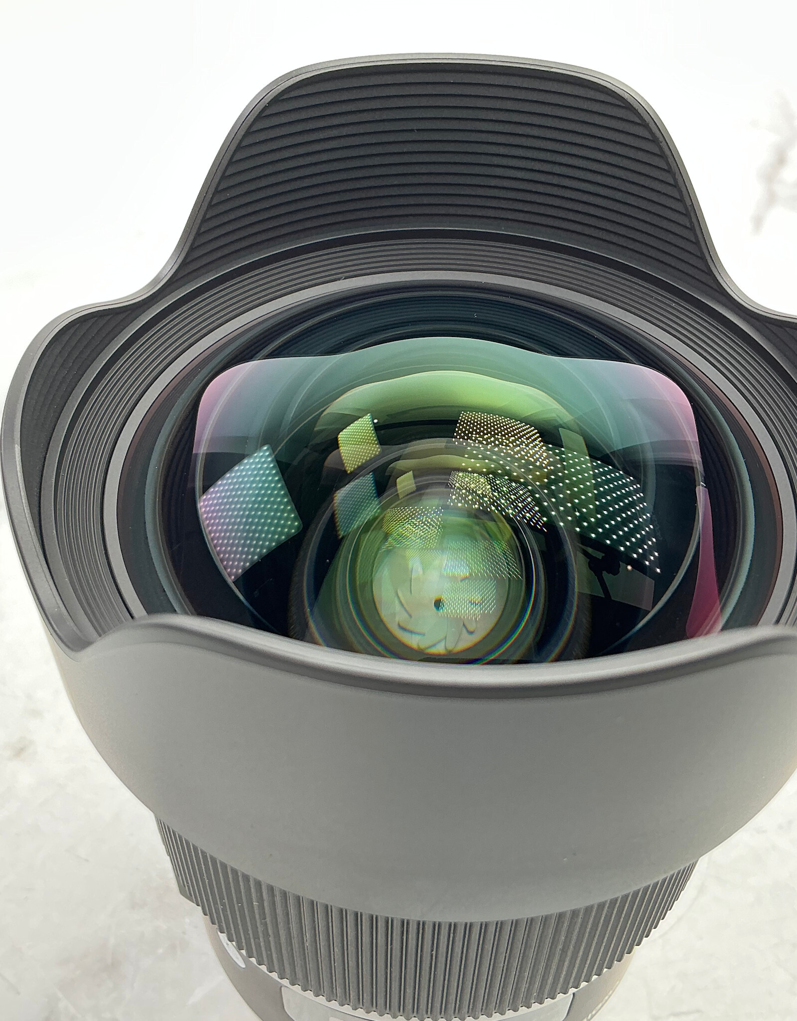 SIGMA Sigma 20mm f1.4 DG Lens for Nikon F w/ Hood Used Good