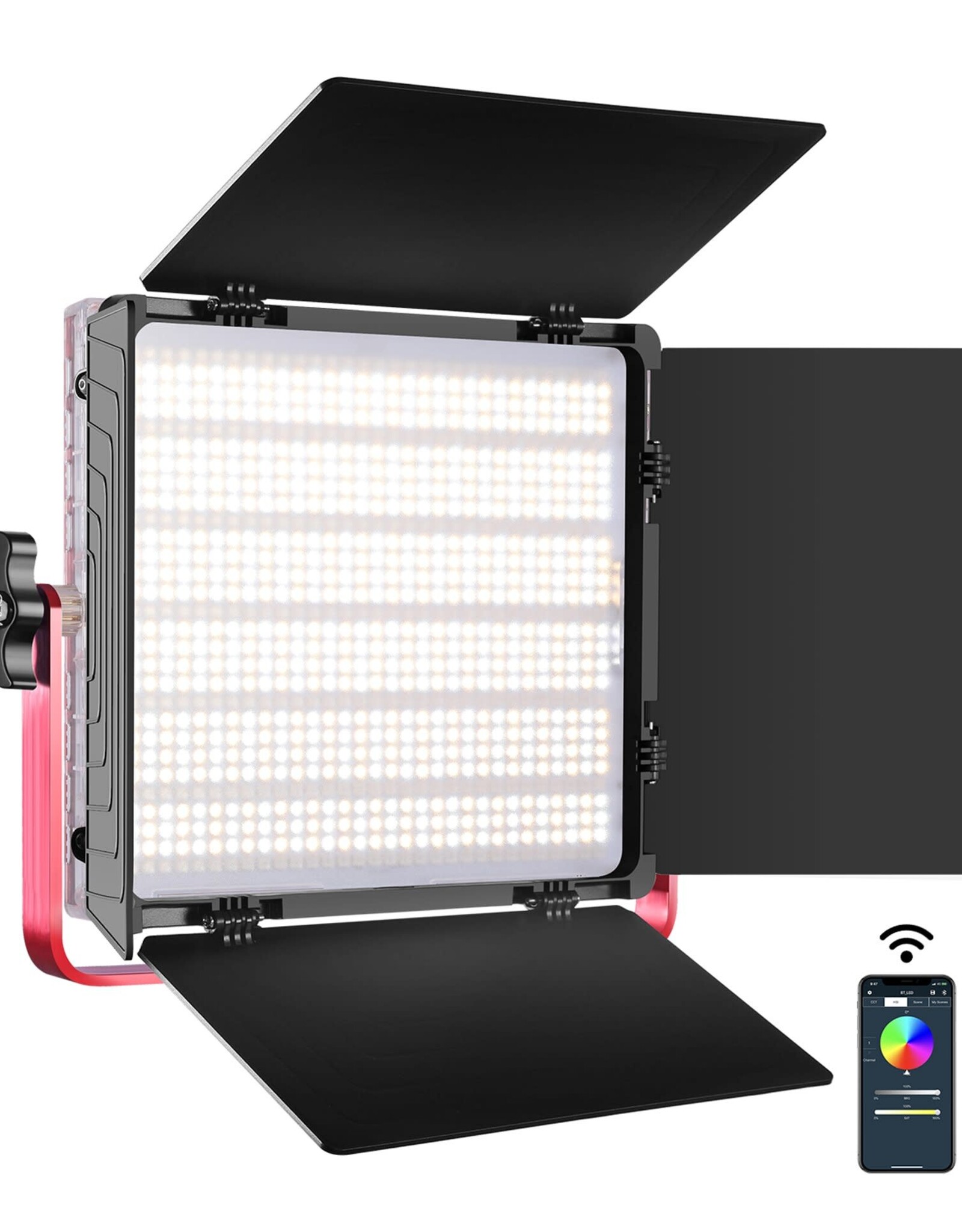 GVM GVM-1200D RGB LED Light Panel 3 Light Kit CLOSEOUT