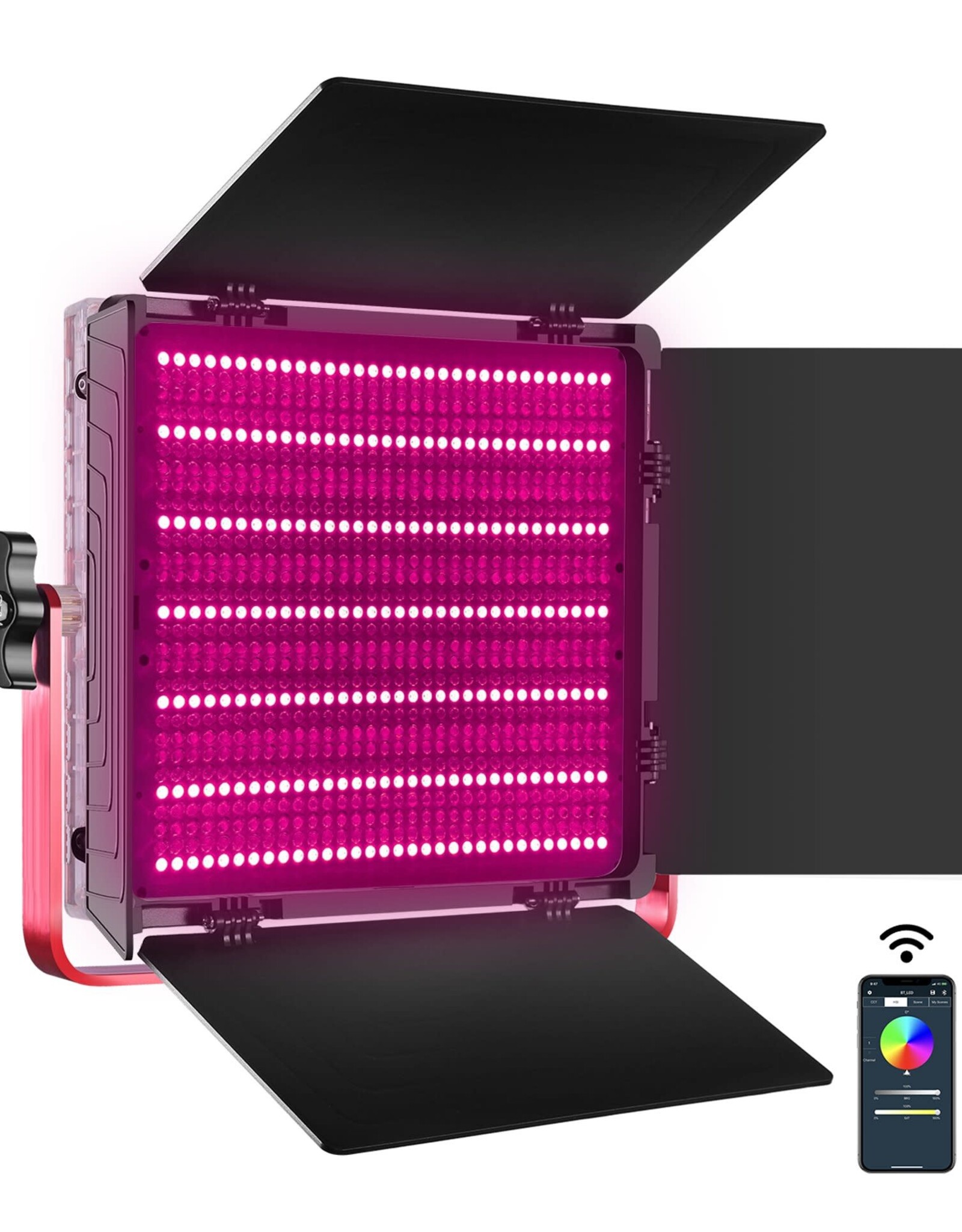 GVM GVM-1200D RGB LED Light Panel 3 Light Kit CLOSEOUT