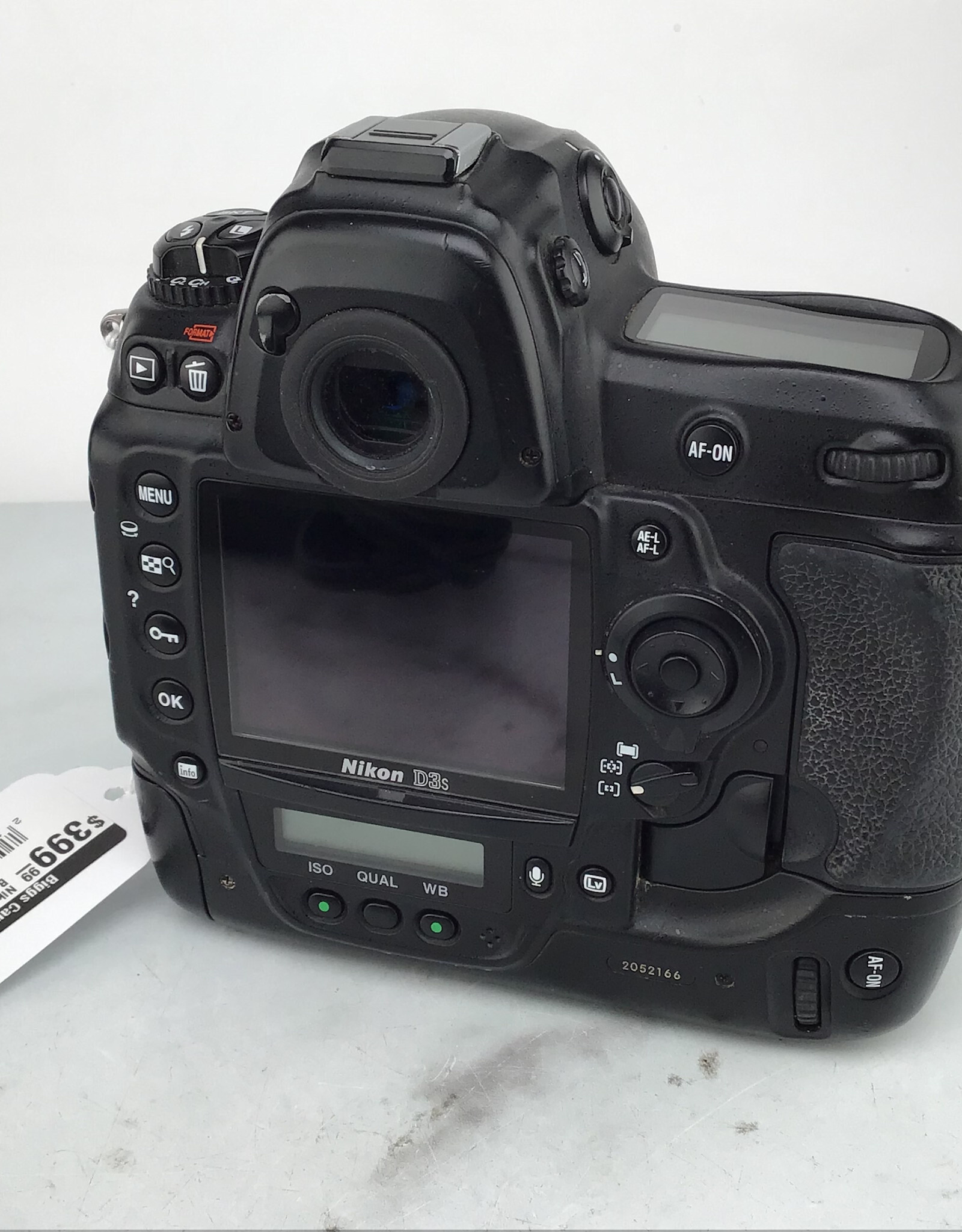 NIKON Nikon D3S Camera Body Shutter Count 228166 Used Fair
