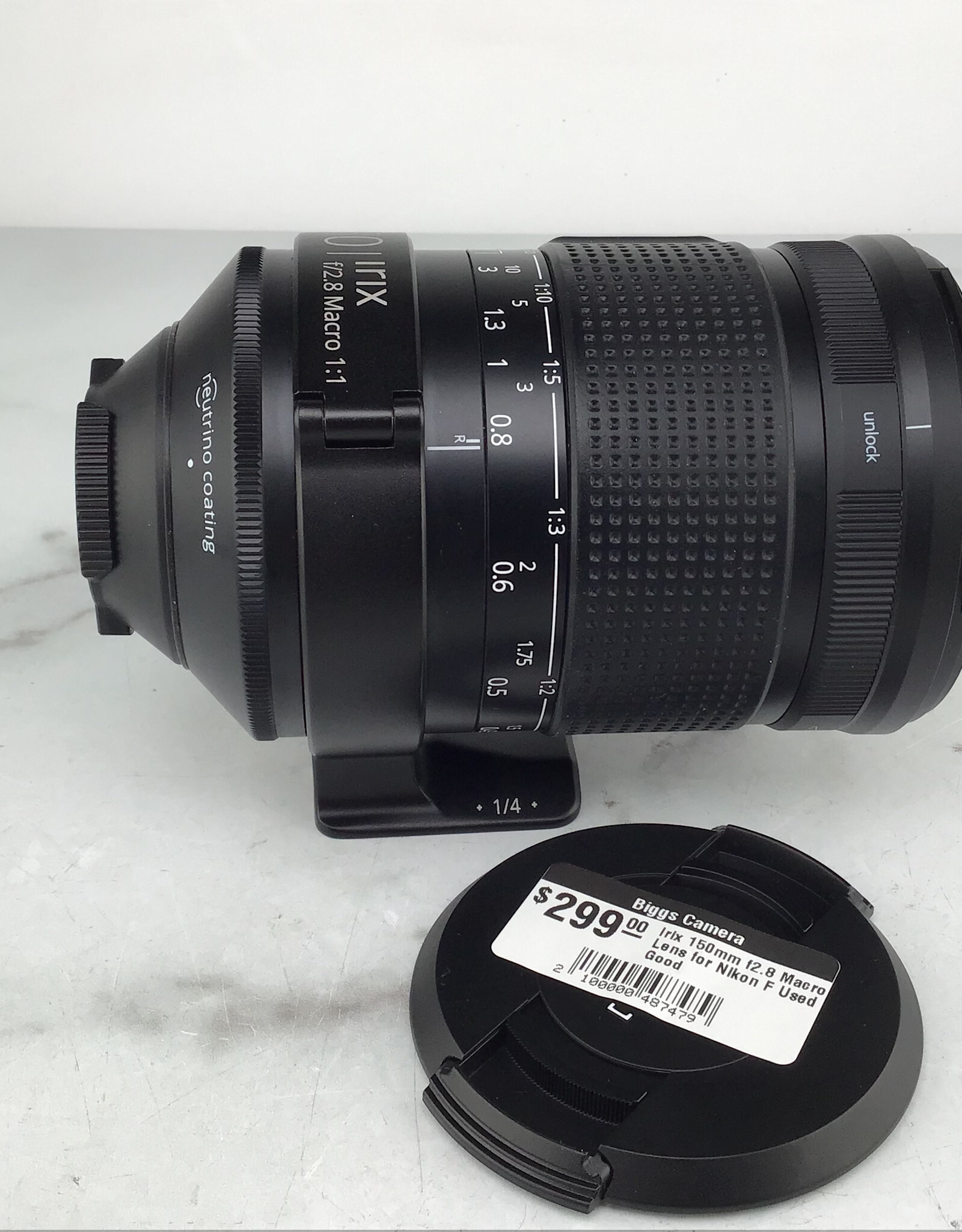 Irix Irix 150mm f2.8 Macro Lens for Nikon F Used Good