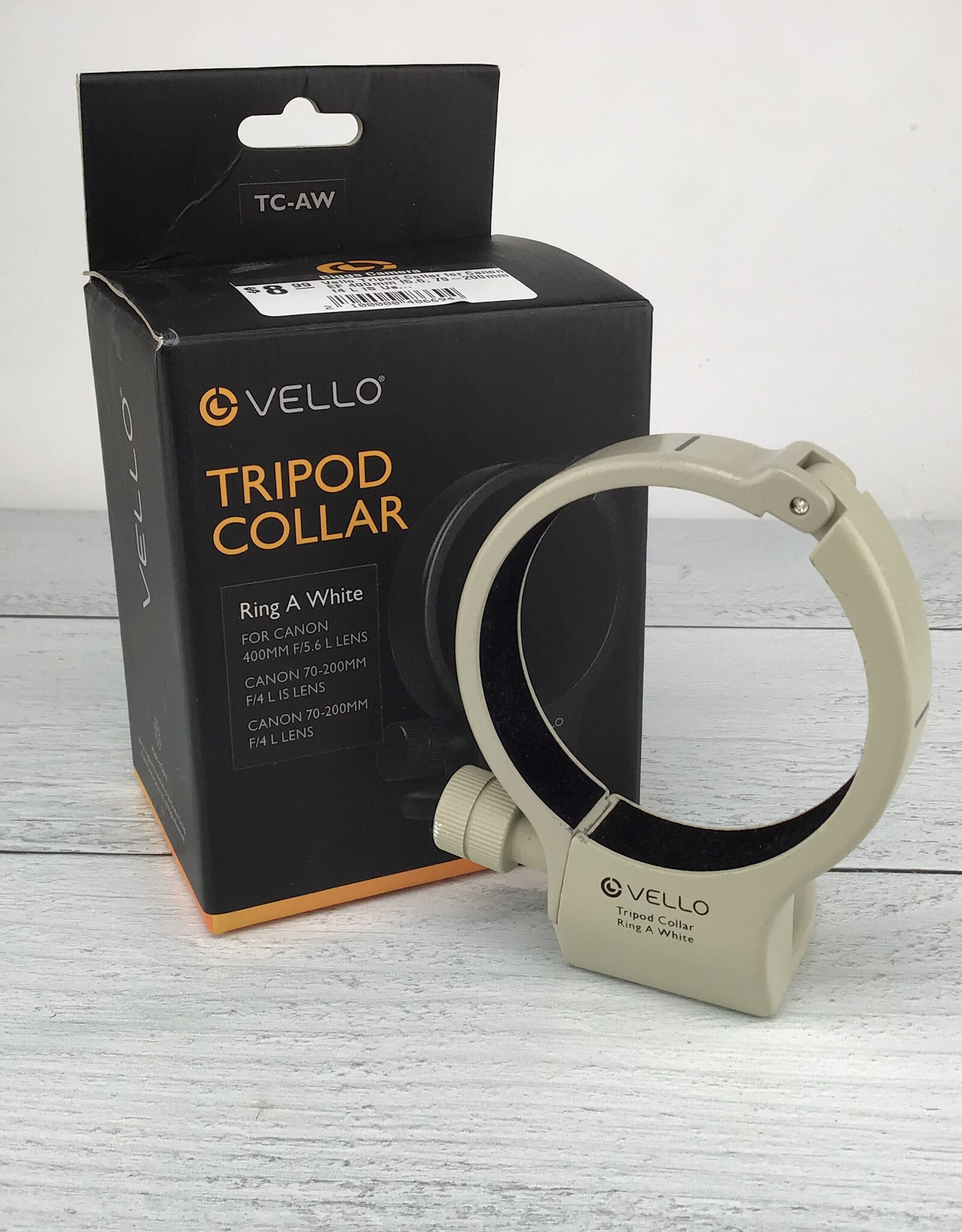 Vello Tripod Collar for Canon EF 400mm f5.6, 70-200mm f4 L IS Used EX