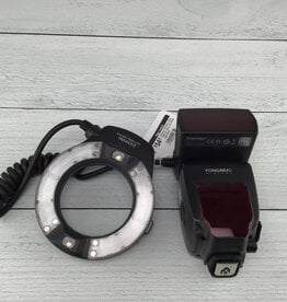YONGNUO Yongnuo YN14EX II Ring Flash for Canon No Rings Used Good