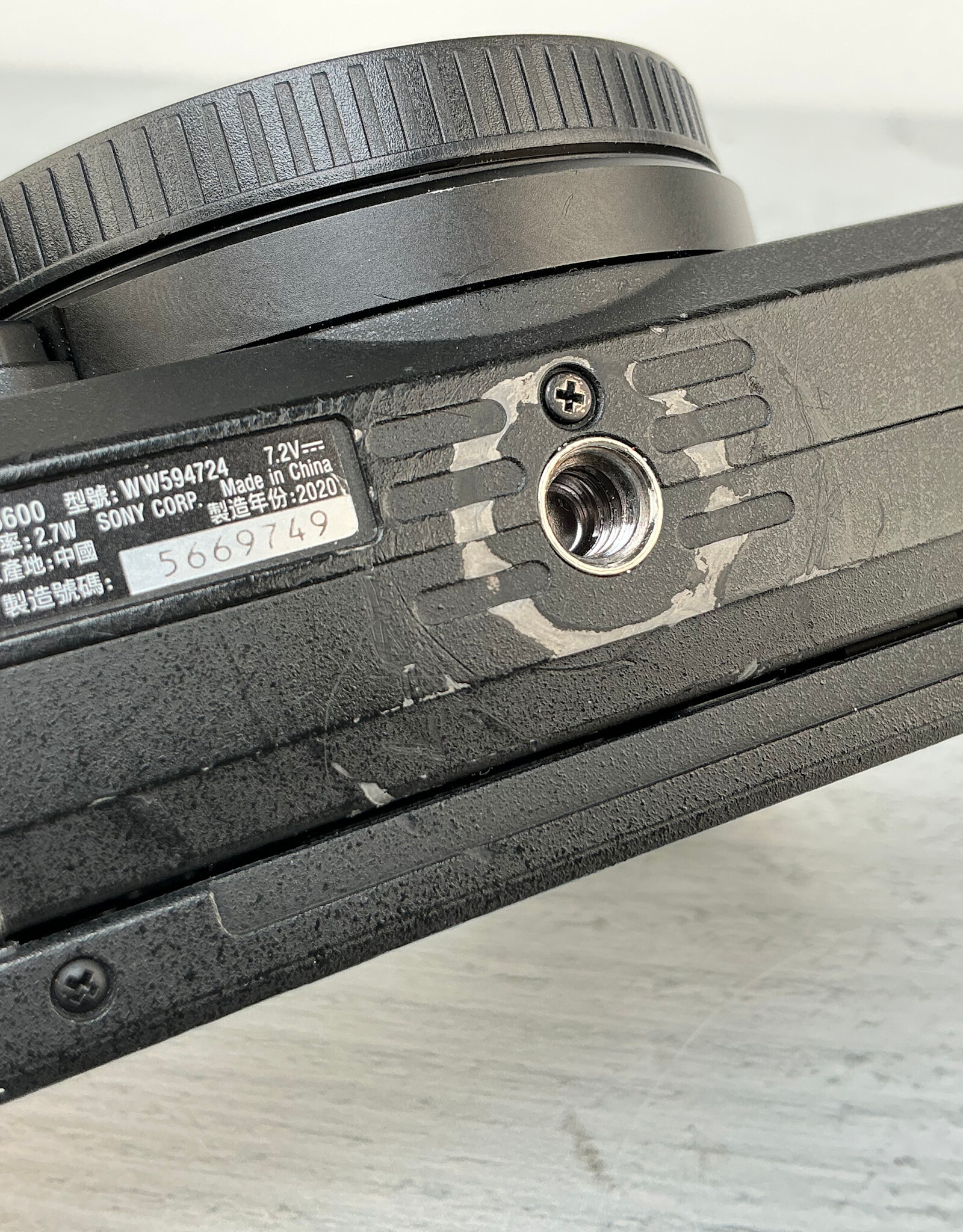 SONY Sony a6600 Camera Body Used Fair