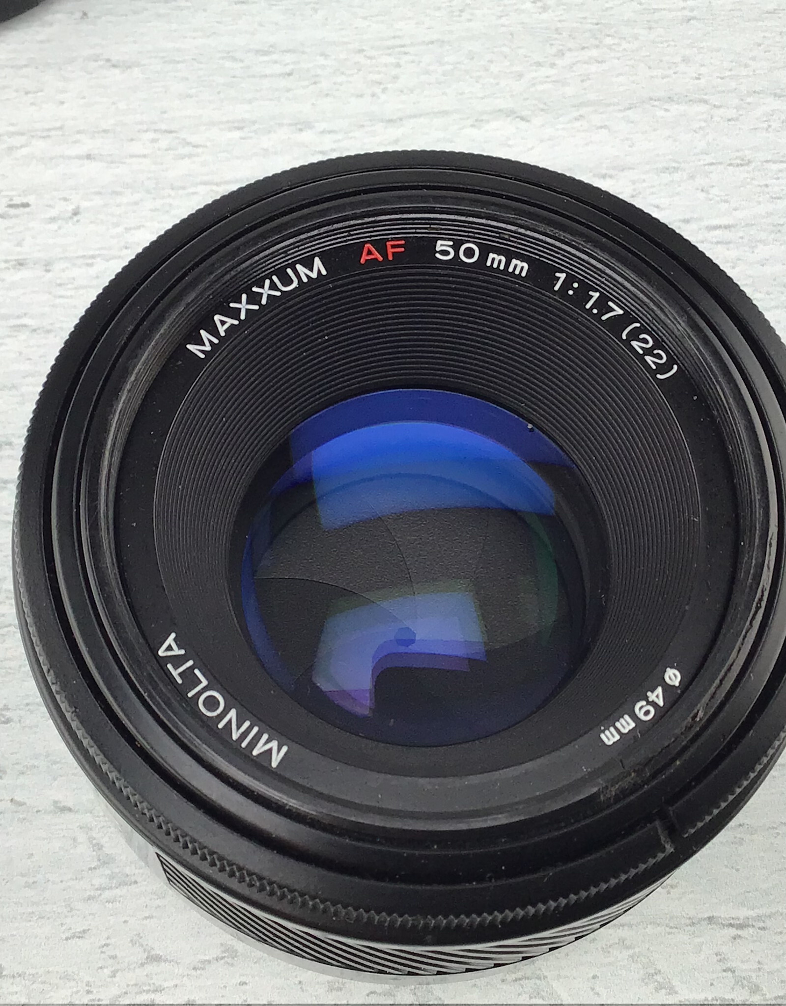 Minolta Minolta Maxxum AF 50mm f1.7 Lens Used Good