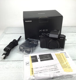 Fujifilm Fuji X-E3 Camera Body in Box w/ Charger Used Good