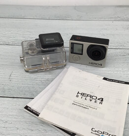 GoPro GoPro Hero 4 Silver Camera w/ Housing Used Good