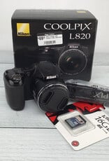NIKON Nikon Coolpix L820 Camera in Box Used Fair