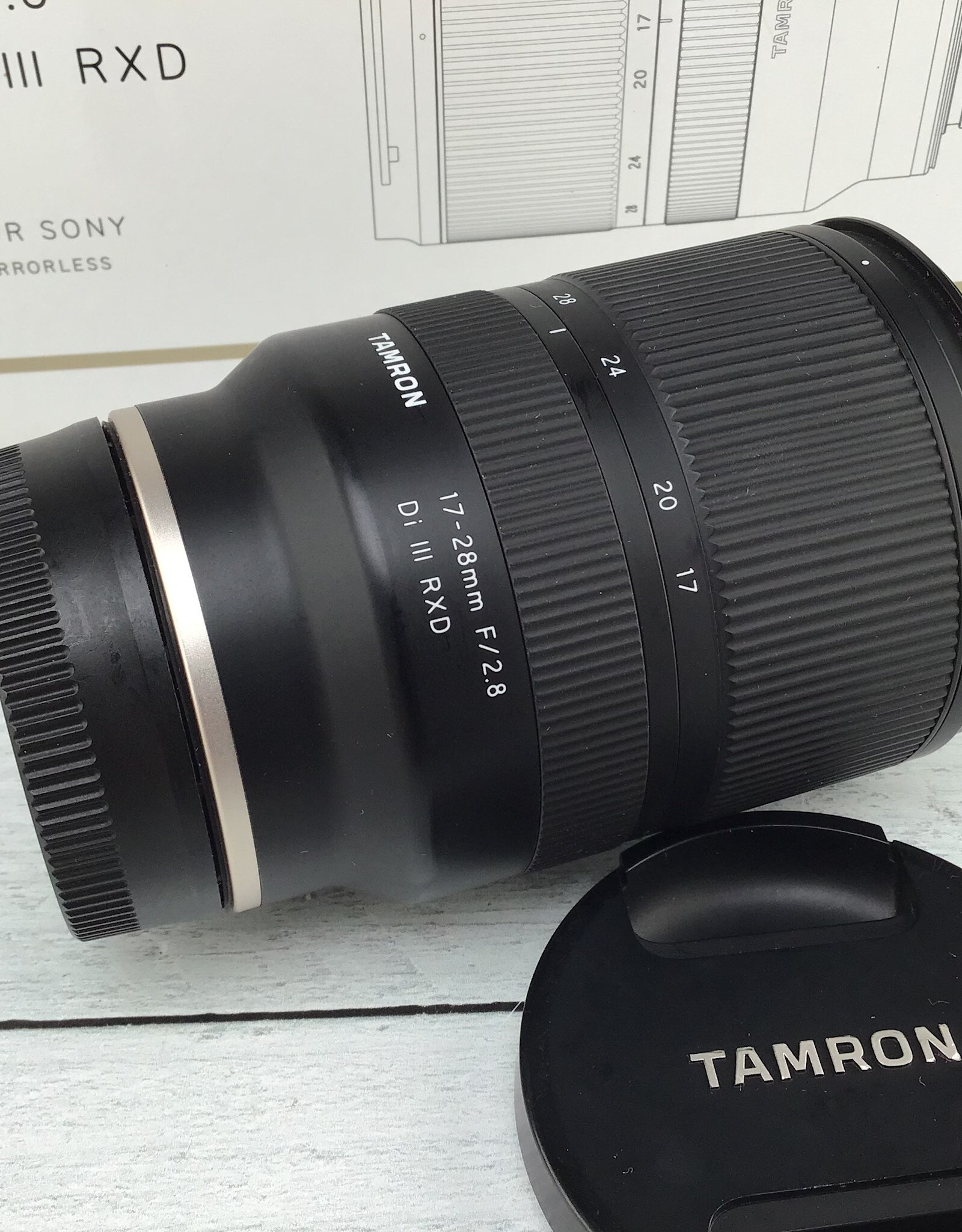 TAMRON Tamron 17-28mm 2.8  DI LLL RXD Sony Lens Good Boxed Used