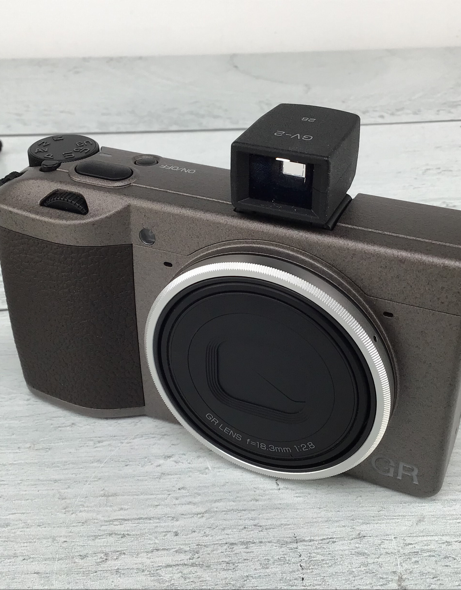 Ricoh Ricoh GR III Camera w/ GV-2 Finder Diary Edition Used Good