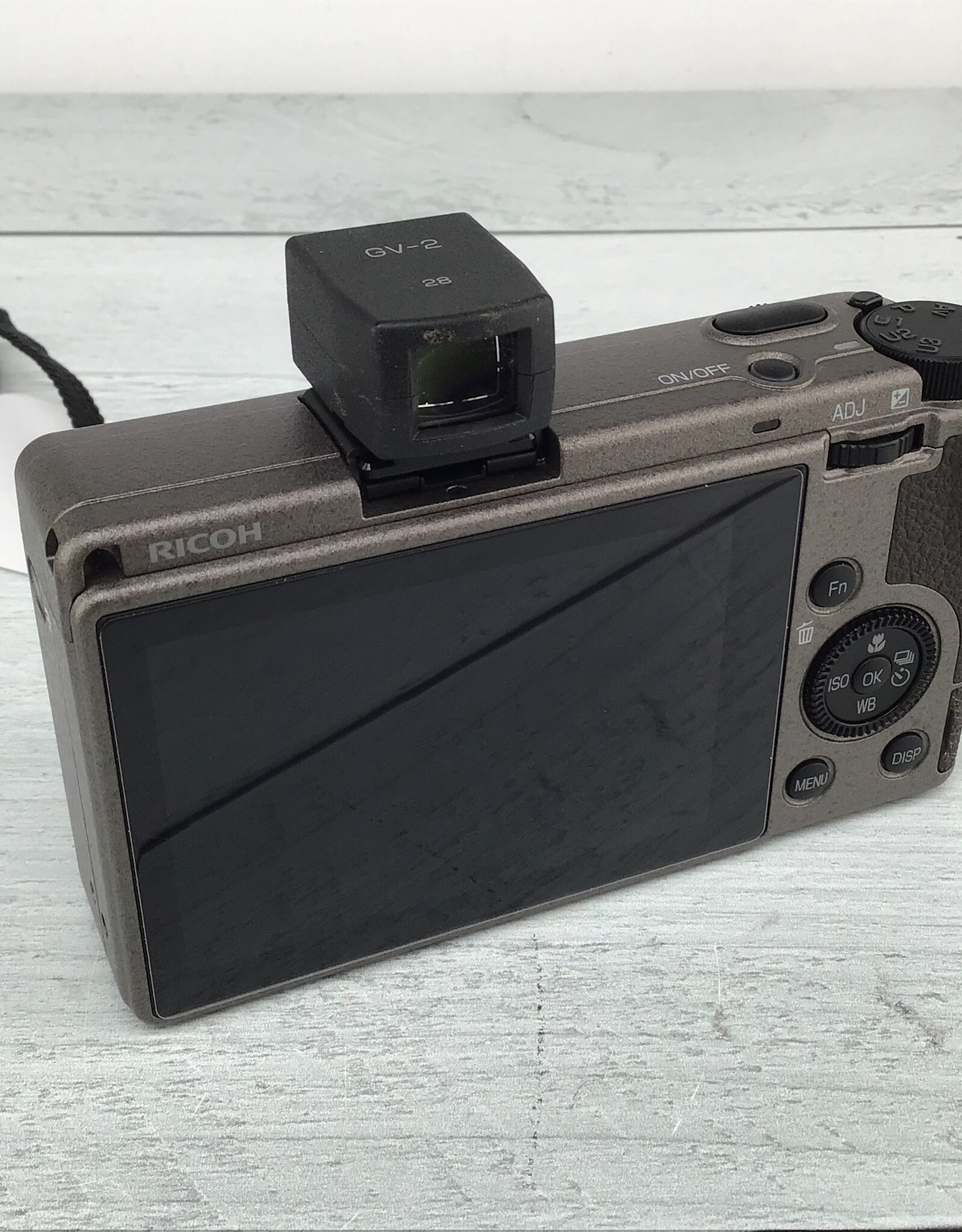 Ricoh Ricoh GR III Camera w/ GV-2 Finder Diary Edition Used Good