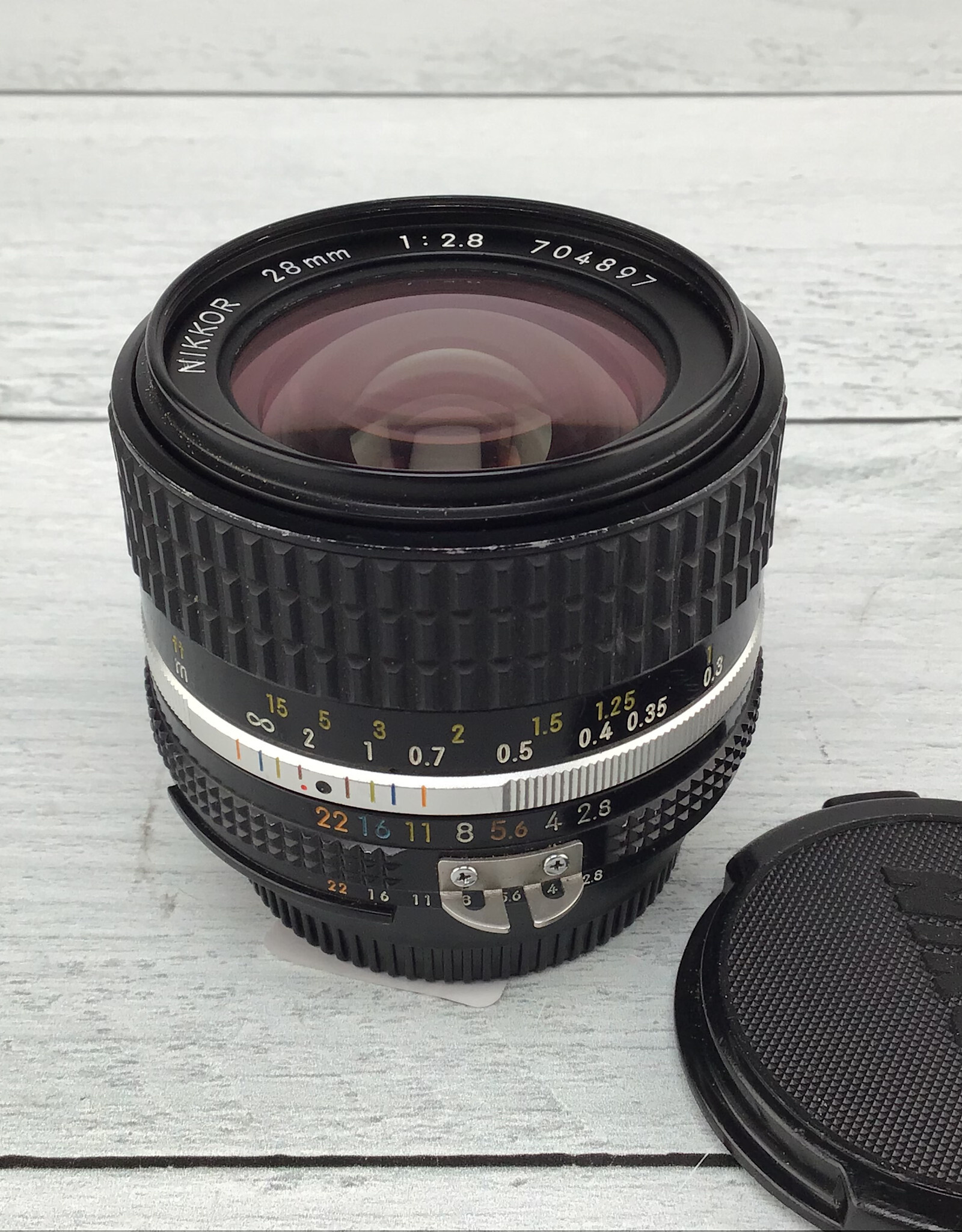 NIKON Nikon AI-S 28mm f2.8 Lens Used Fair