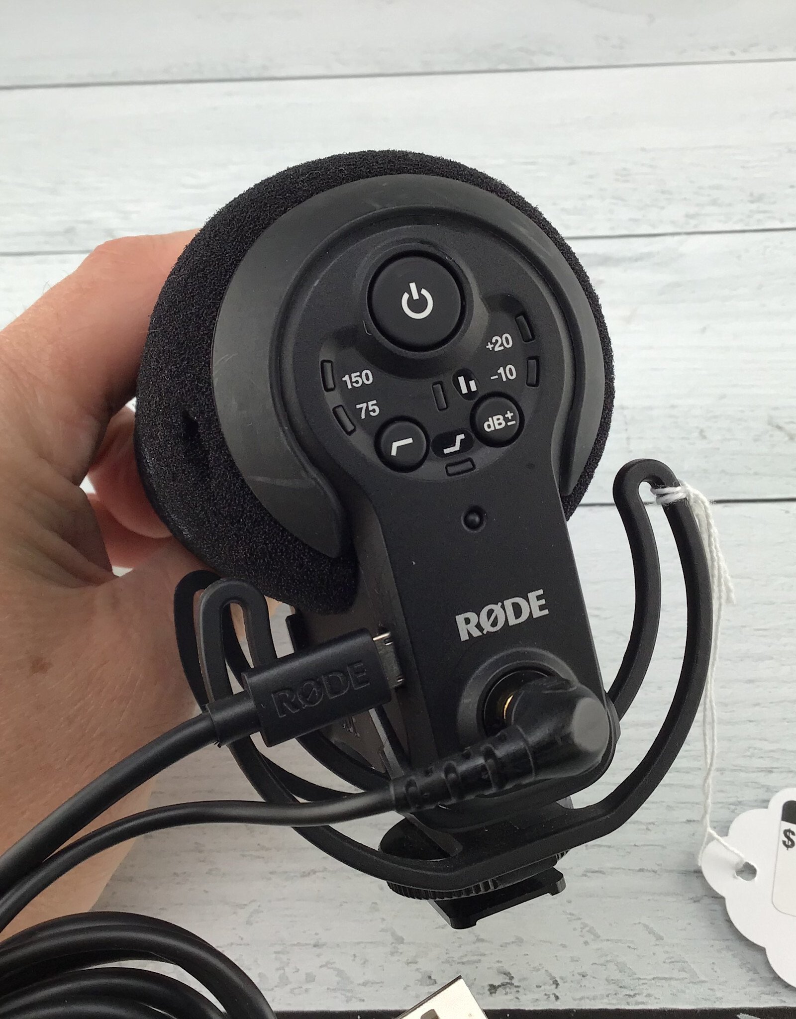 RODE Rode Video Mic Pro + w/cords Used Good