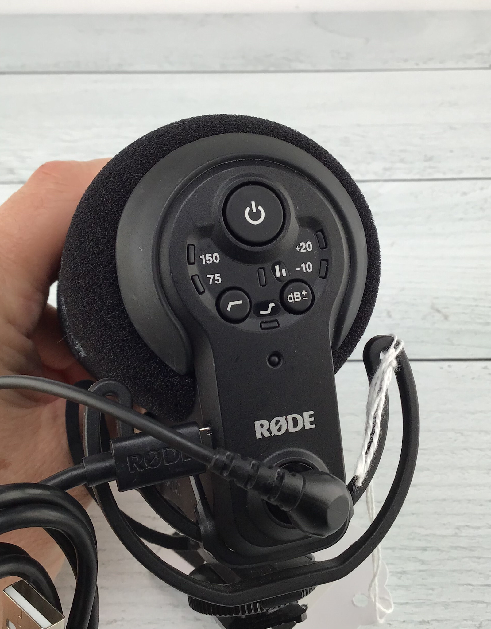 RODE Rode Video Mic Pro + w/cords Used Good