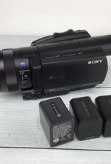 SONY Sony Handycam FDR-AX700 Camcorder No Charger Used Good