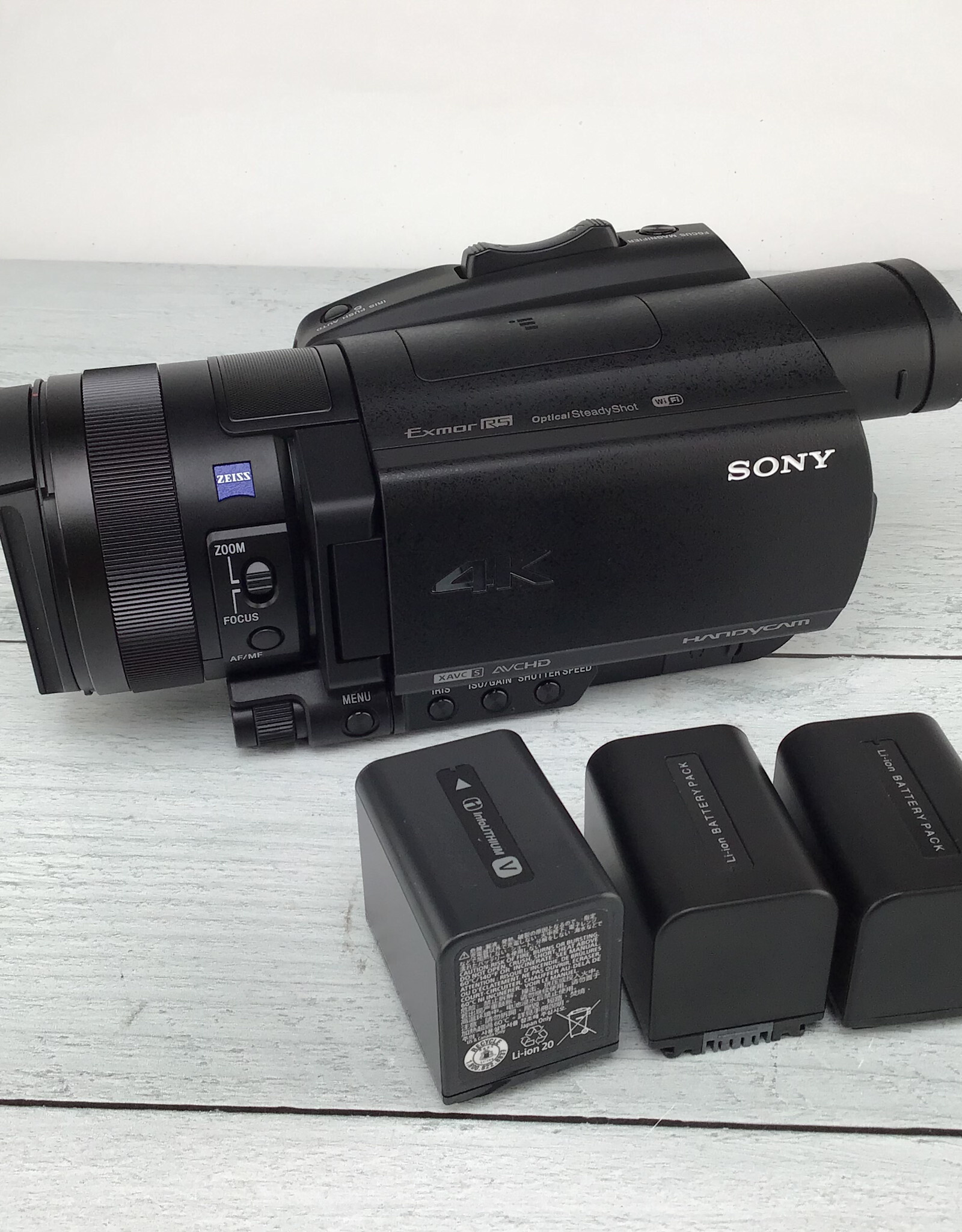 SONY Sony Handycam FDR-AX700 Camcorder No Charger Used Good