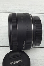 CANON Canon EF 50mm f1.8 STM Lens w/ Hood Used Good