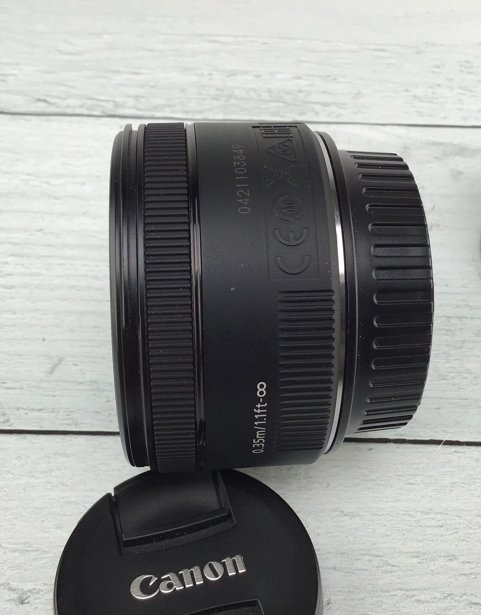 CANON Canon EF 50mm f1.8 STM Lens w/ Hood Used Good