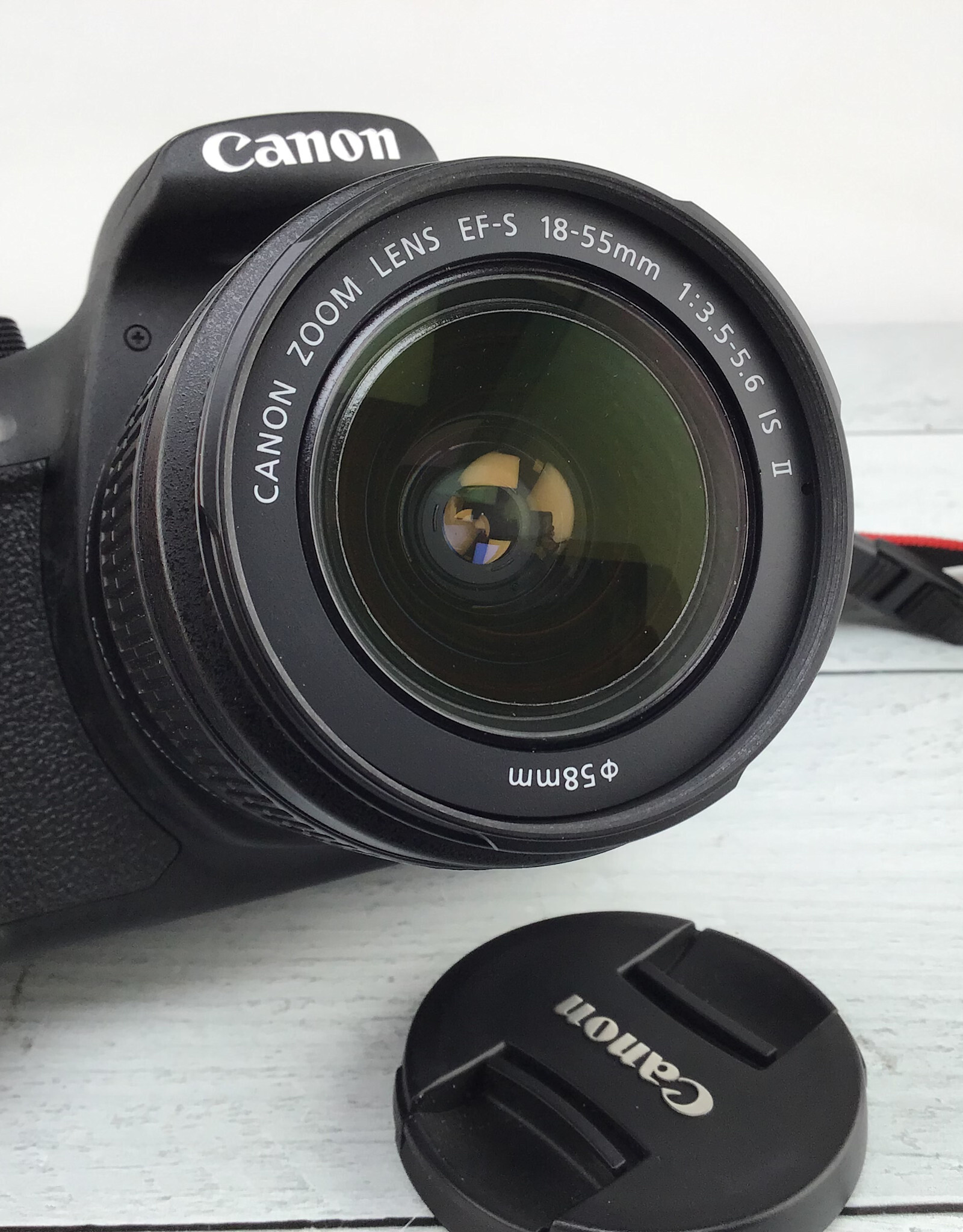 CANON Canon Rebel T5 Camera w/18-55mm IS II Lens No Charger Used Good