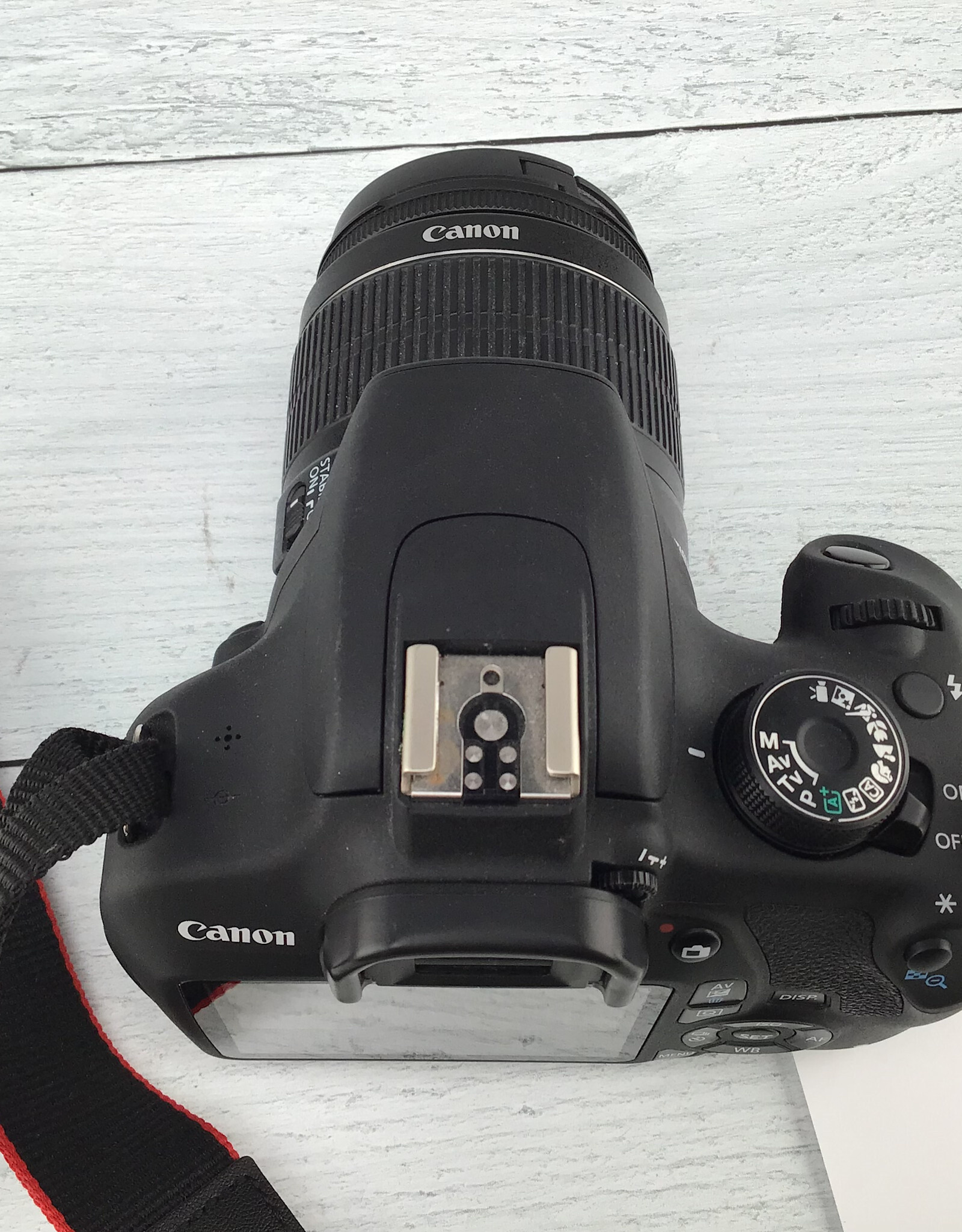 CANON Canon Rebel T5 Camera w/18-55mm IS II Lens No Charger Used Good