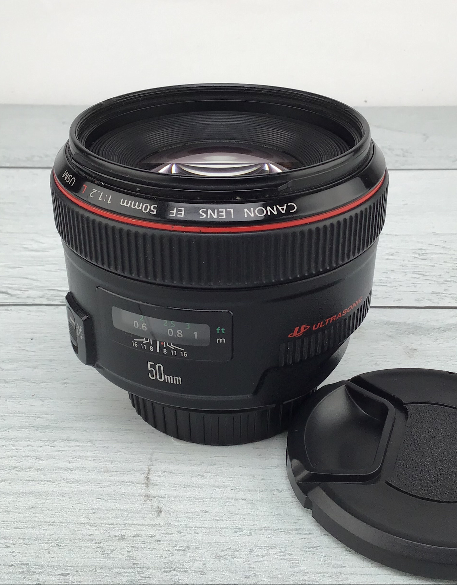 CANON Canon EF 50mm f1.2 L USM Lens Used Fair