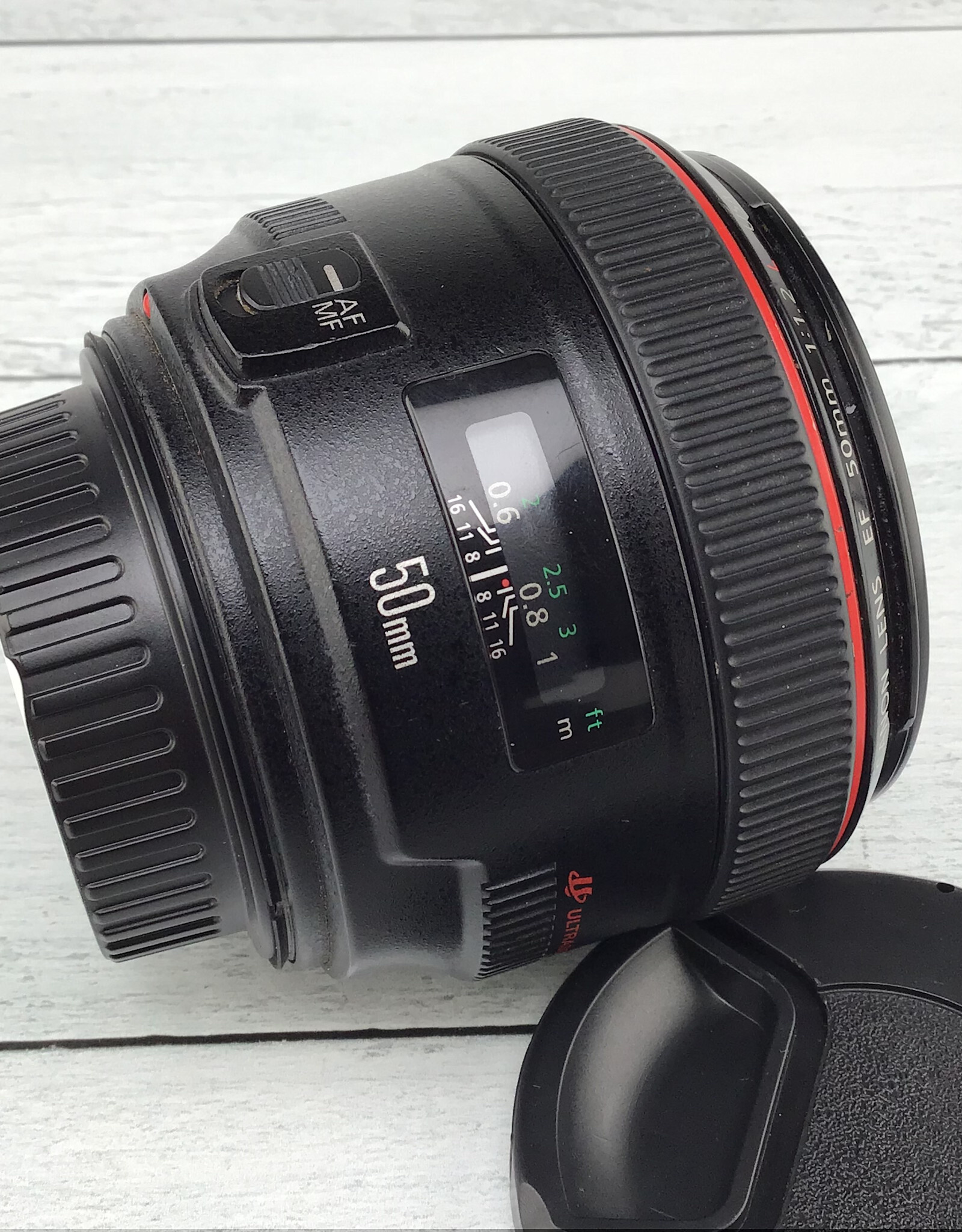 CANON Canon EF 50mm f1.2 L USM Lens Used Fair