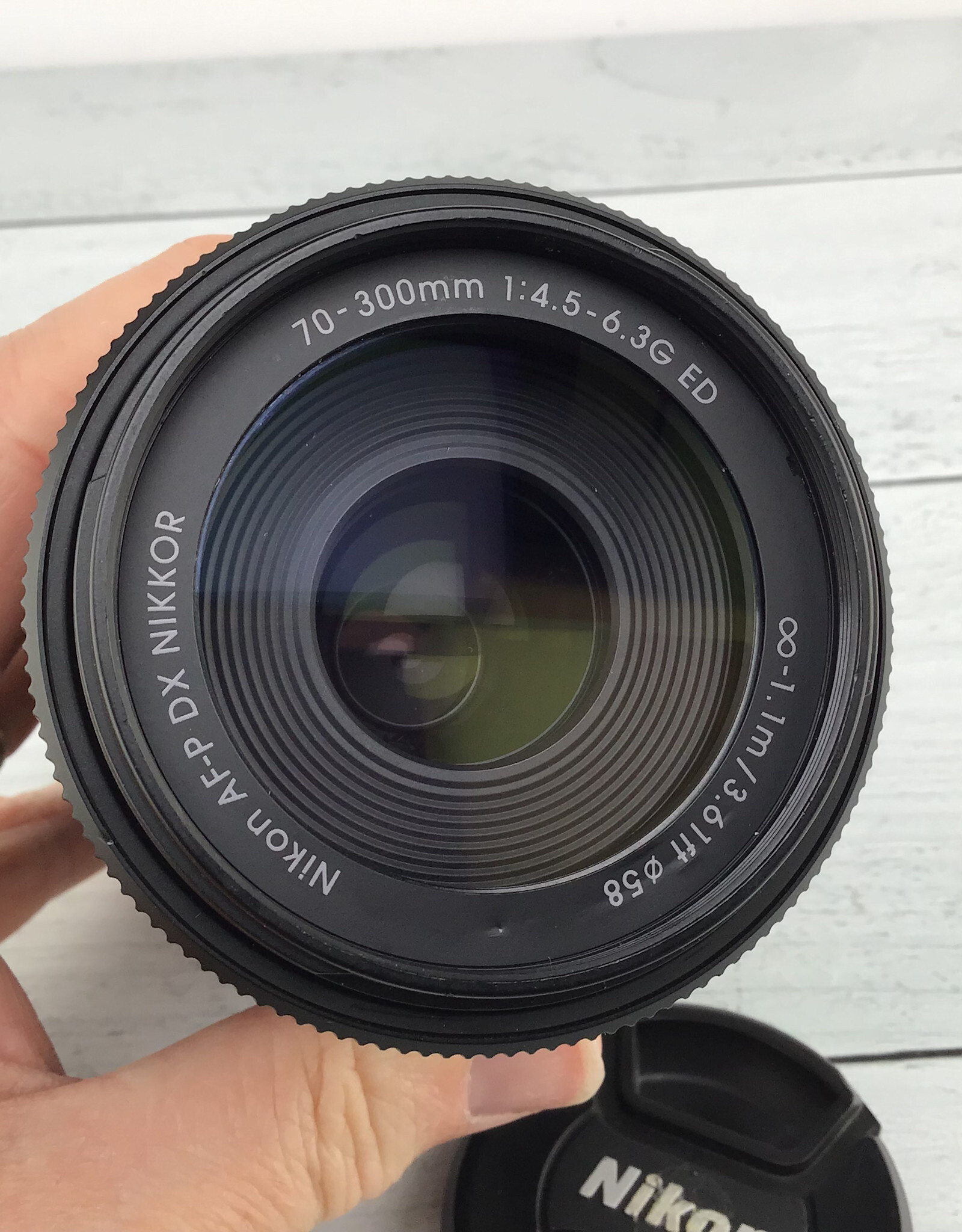 NIKON Nikon AF-P 70-300 mm 4.5-6.3 DX ED Lens Used Good