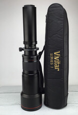 Vivitar Vivitar MZ-5000 650-1300mm f8-16 T Mount Lens w/ Case Used Good