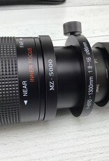 Vivitar Vivitar MZ-5000 650-1300mm f8-16 T Mount Lens w/ Case Used Good