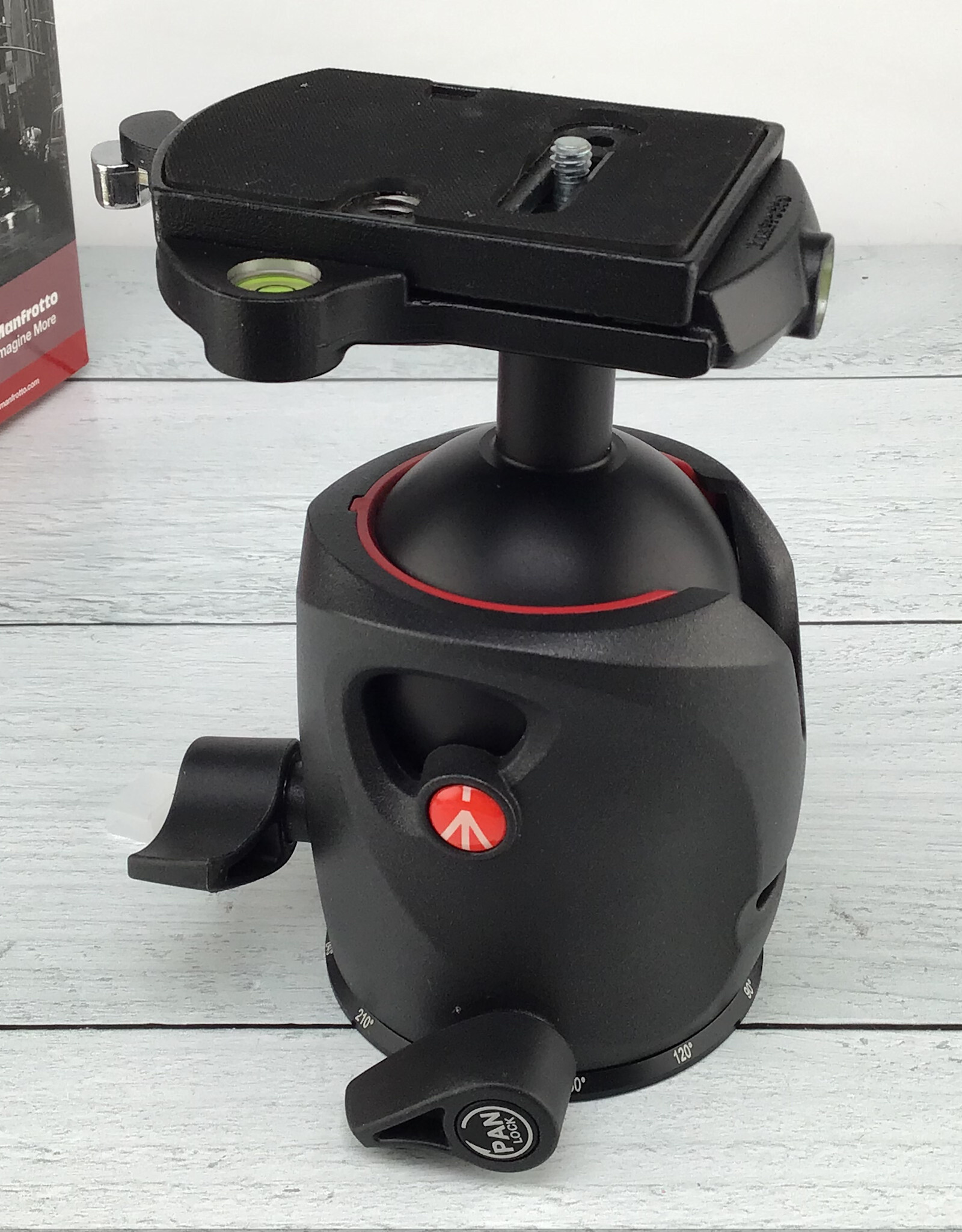 MANFROTTO Manfrotto 057 Mag Ball Head w/ RC4 MH057M0-RC-4 in Box Used EX