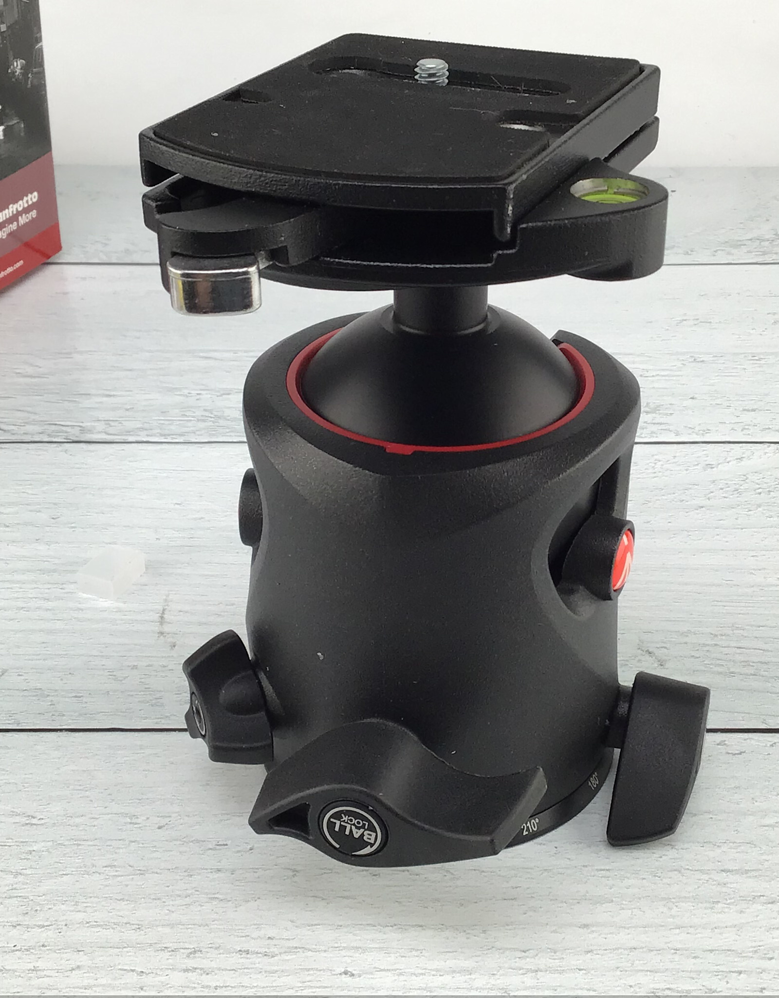 MANFROTTO Manfrotto 057 Mag Ball Head w/ RC4 MH057M0-RC-4 in Box Used EX