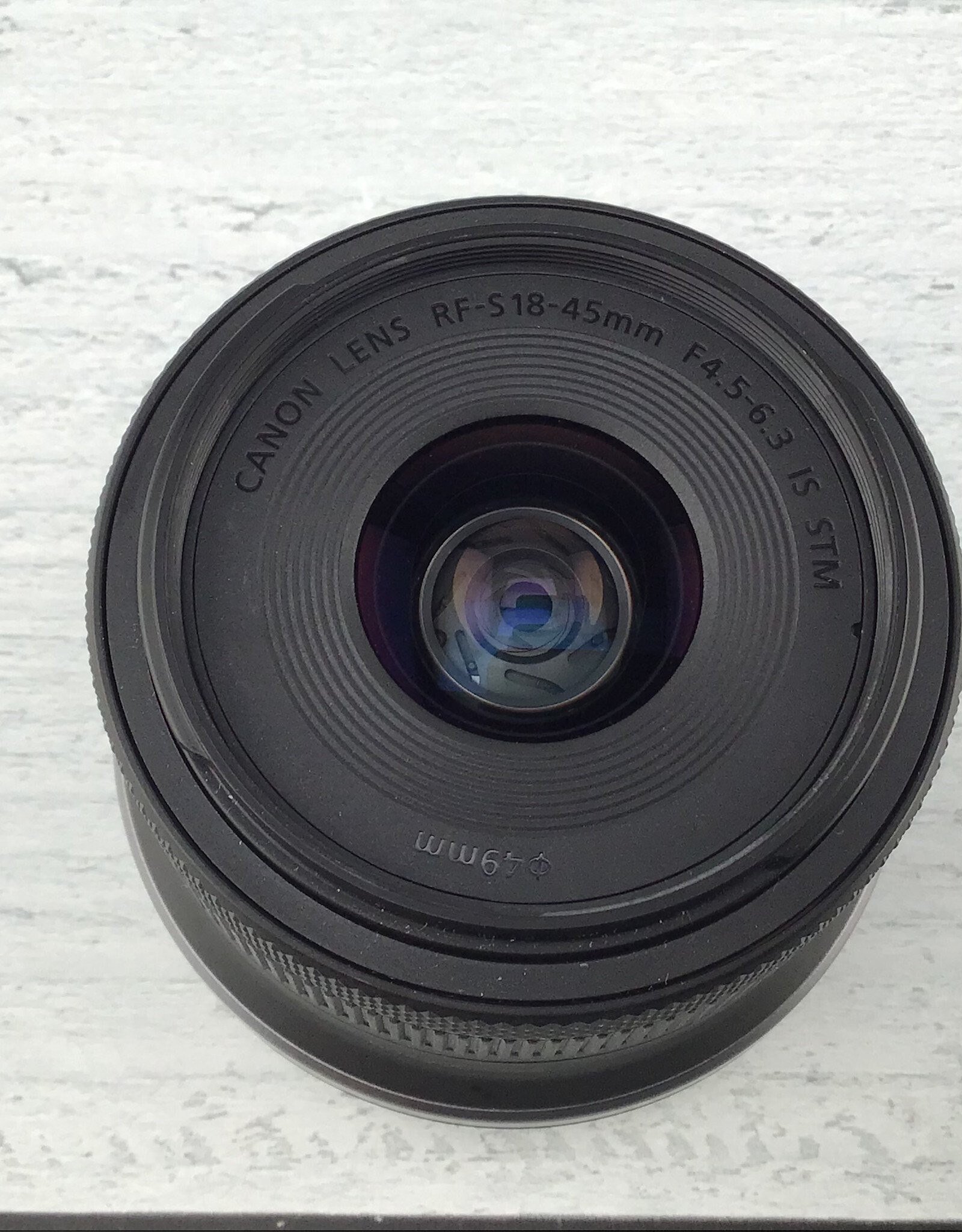 CANON Canon RF-S 18-45mm f4.5-6.3 IS STM Lens Used Good