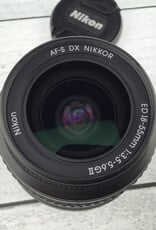 NIKON Nikon AF-S DX Nikkor ED 18-55mm f3.5-5.6 G II Lens Used Good