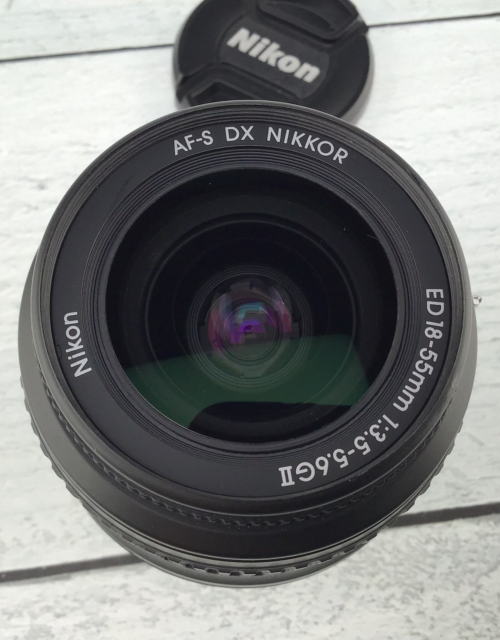 NIKON Nikon AF-S DX Nikkor ED 18-55mm f3.5-5.6 G II Lens Used Good